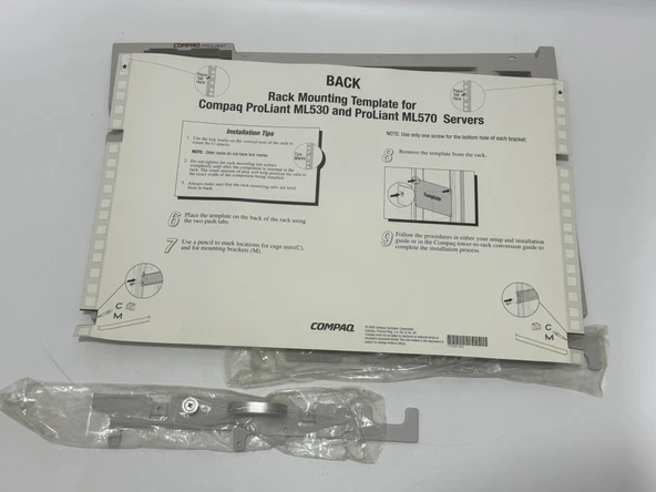 HP Compaq ProLiant ML530 ML570 Sunucu Ön Panel - Resim 9