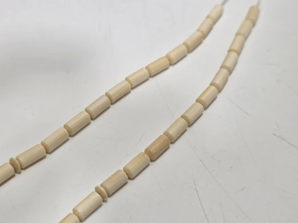 Kesme Fildişi Tesbih 5,62 Gram - Koleksiyonluk Fil Dişi Tespih - Resim 7