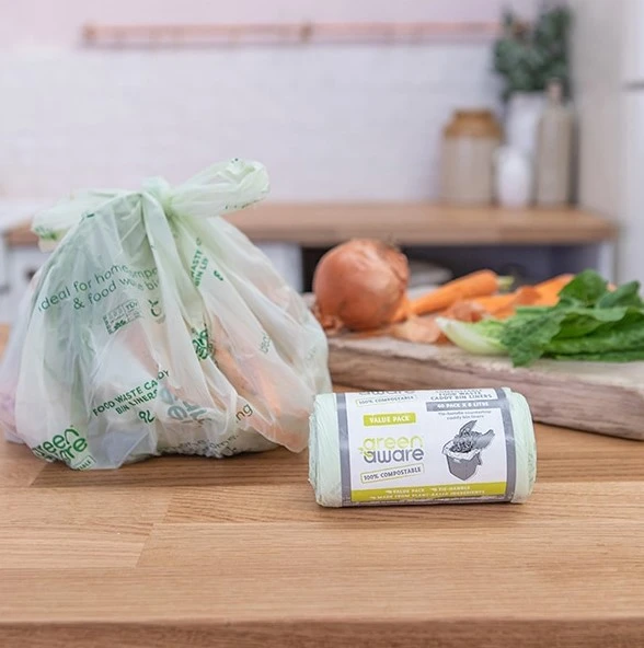 GreenAware Kompostlanabilir Poşet 8L (80 Adet) - Resim 4