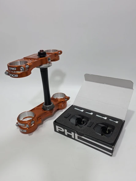 XTRIG ROCS Pro KTM/Husqvarna/GASGAS Uyumlu Ön Maşa Kelepçesi 40501008 - Resim 4