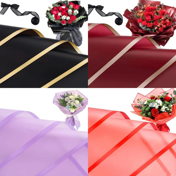 Çiçek Buket Kağıdı 58x58cm 29 Renk 580 Adet ürün görseli 1