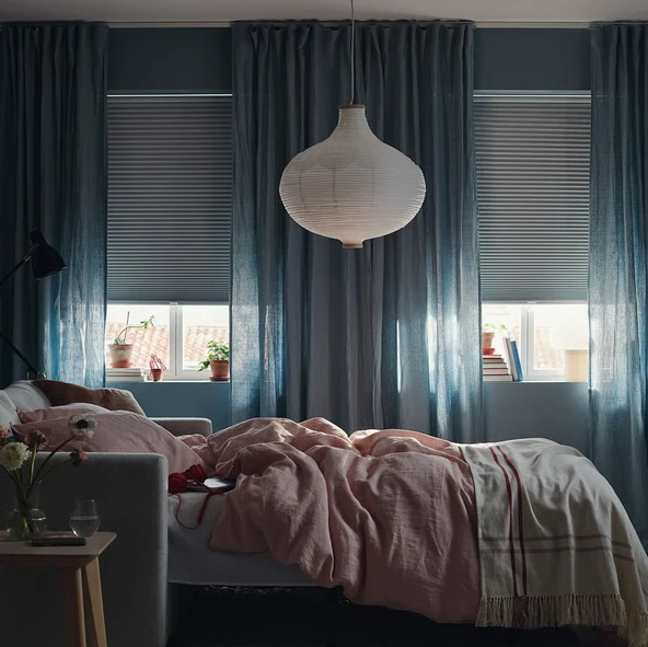 Ikea Trippevals Karartma Jaluzi Stor Perde 100x195cm - Resim 2