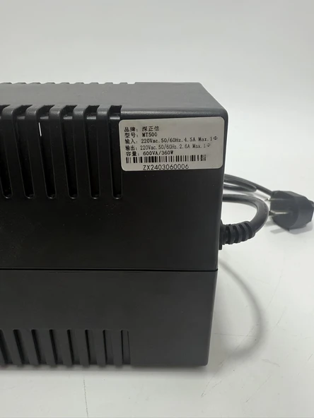 Szx MT500 Kesintisiz Ups Güç Kaynağı 600VA 360W - Resim 5