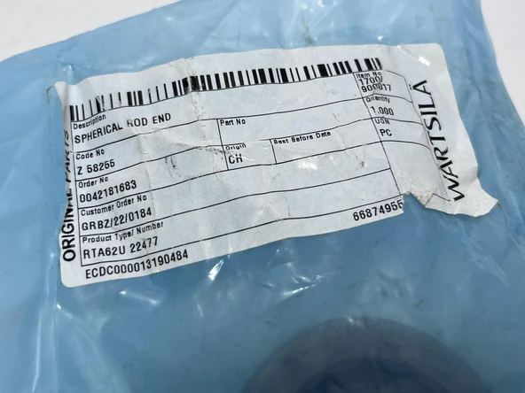 Wartsila Sulzer RTA62U Dizel Makine Küresel Rot Ucu - Resim 7