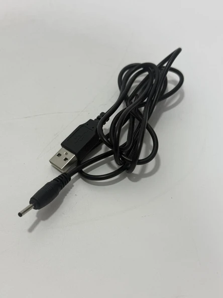 USB A to 2.5 x 0.7 mm Güç Kablosu 1,20 Metre - Resim 2