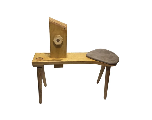 Ahşap Deri Dikim Mengenesi Pony Çalışma Tezgahı ürün görseli