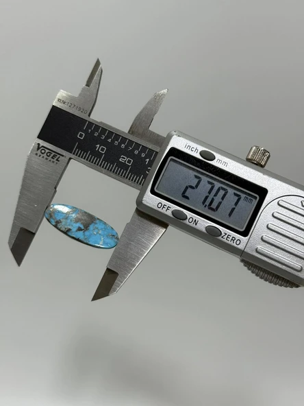 Doğal İran Nişabur Firuze (Turkuaz) Taşı 14,1 Karat - 2,8 Gram - Resim 4