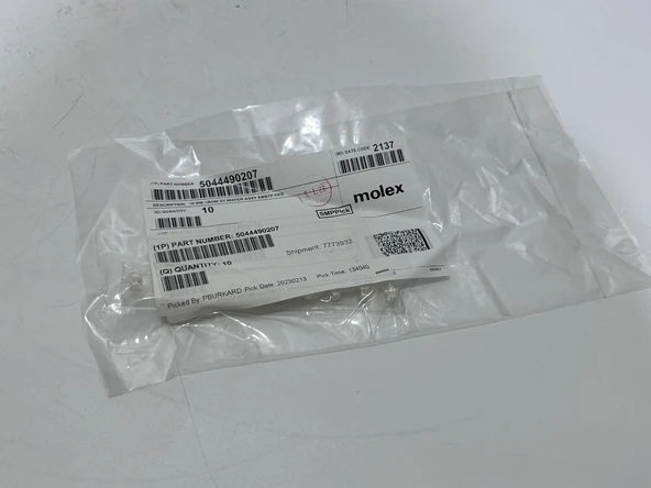 Molex 504449-0207 Pico-Clasp SMT Konnektör 10 Adet - Resim 2