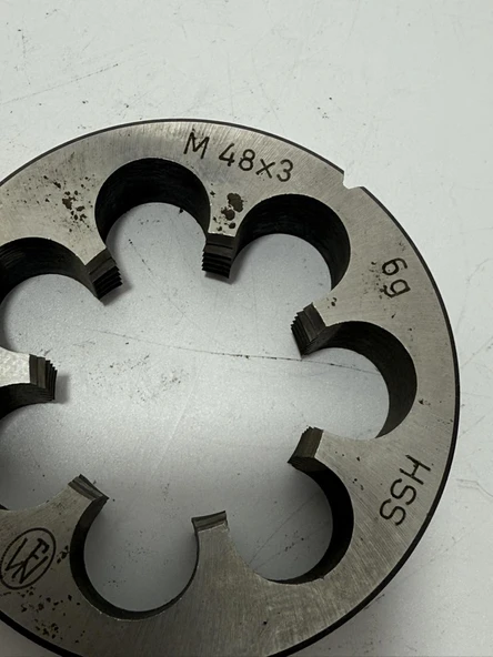 M48x3 Metrik Hss Diş Pafta 6g 2. El - Resim 3