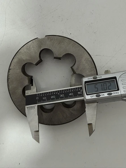 T13/4 Hss Diş Pafta 2. El - Resim 8