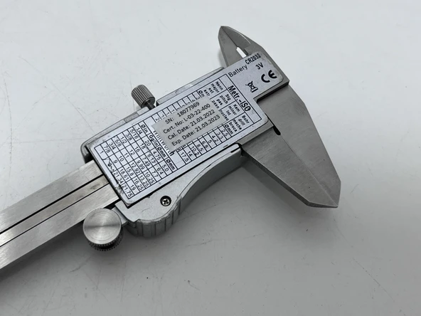 Vogel 202011-3 Sürgülü Dijital Kumpas 150mm 2.El - Resim 4