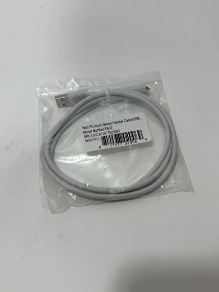 Structure Sensor USB Hacker Hızlı Şarj Kablosu 1 Metre - Resim 2