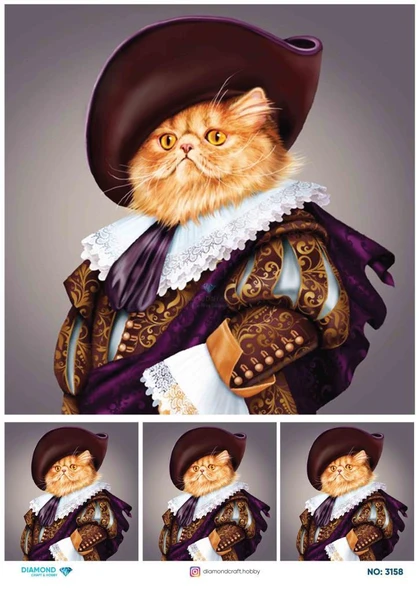 Diamond Pirinç Dekopaj Kağıdı - 3158 ürün görseli 1