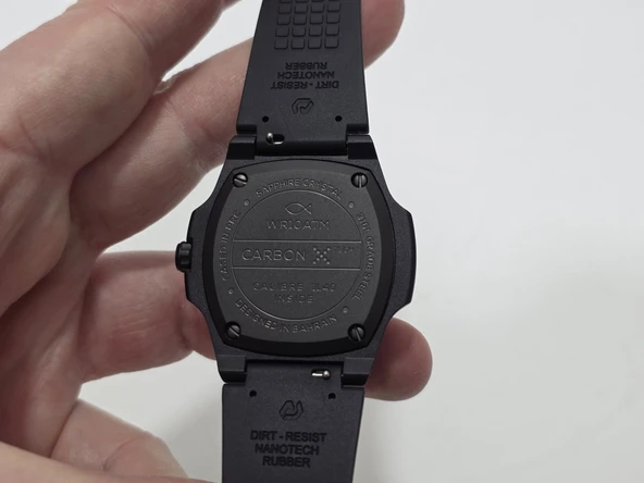 Nuun Origen Twilight 40,5mm Silikon Kordon Erkek Kol Saati - Resim 6