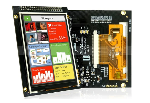ER-TFTM035-6 3.5” SPI/TFT LCD Ekran Modülü ürün görseli