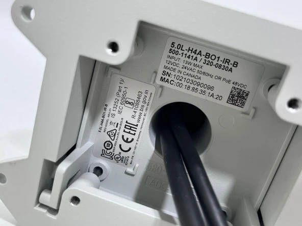 Avigilon 5.0L-H4A-BO1-IR-B 5MP IR Bullet IP Kamera - Resim 5