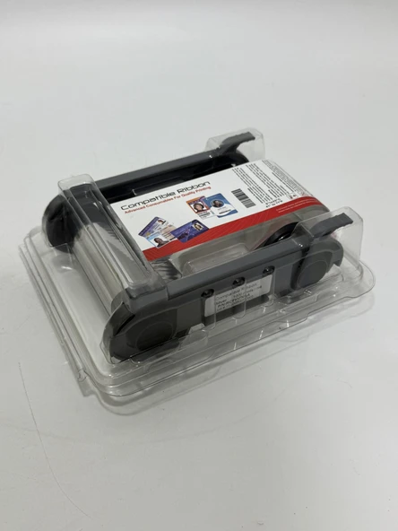 Evolis RCT017NAA Metalik Gümüş Monokrom Ribon - Resim 2