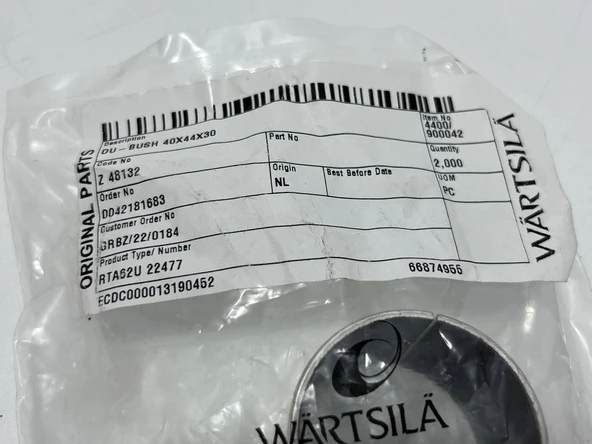 Wartsila Sulzer RTA62U Dizel Makine Burç 40x44x30 (2 Adet) - Resim 4