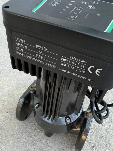 STAR40/10F-220 DN40 Endüstriyel Sirkülasyon Pompası 41 L/dk - Resim 4