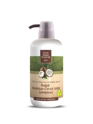 Eyüp Sabri Tuncer 600 Ml Şampuan Doğal Hindistan Ceviz Sütlü ürün görseli