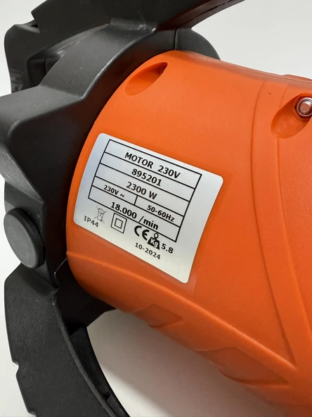 Elektrikli Beton Vibratörü 2300W 3HP 1800rpm 230V - Resim 4