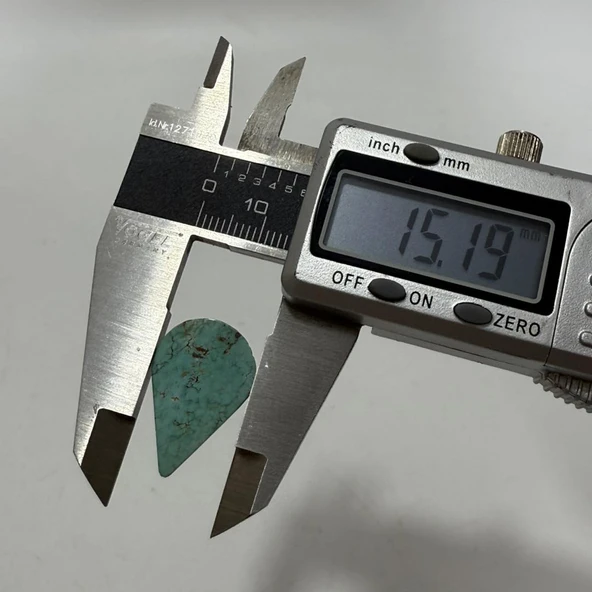 Doğal İran Nişabur Firuze (Turkuaz) Taşı  10,3 Karat - 2,07 Gram - Resim 2