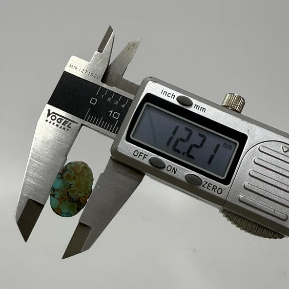 Doğal İran Nişabur Firuze (Turkuaz) Taşı  9,7 Karat - 1,93 Gram - Resim 2