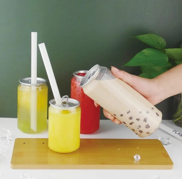 Şeffaf Plastik İçecek Kabı 100 Adet - Resim 2