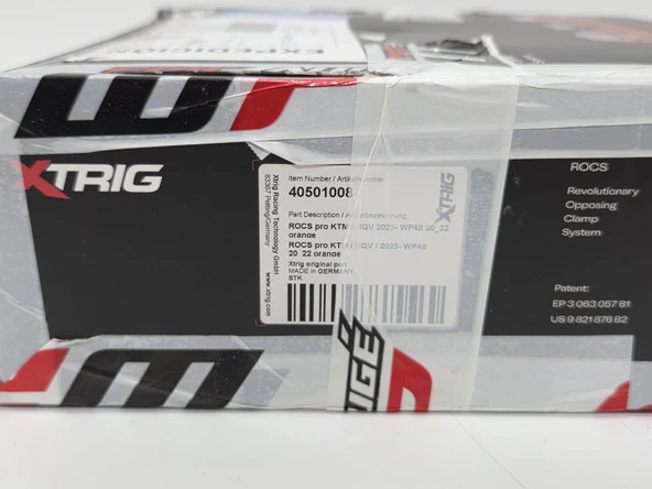 XTRIG ROCS Pro KTM/Husqvarna/GASGAS Uyumlu Ön Maşa Kelepçesi 40501008 - Resim 10