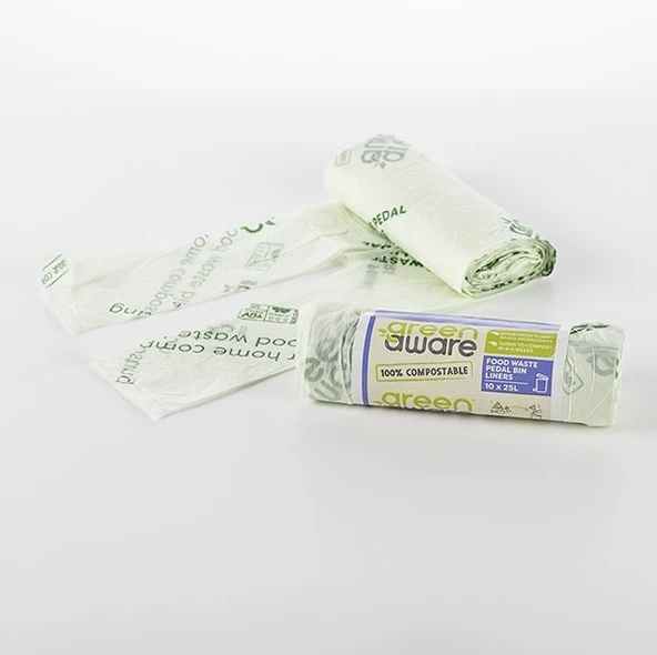 GreenAware Kompostlanabilir Poşet 25L (20 Adet) ürün görseli 1