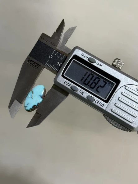 Doğal İran Nişabur Firuze (Turkuaz) Taşı 9,7 Karat - 1,94 Gram - Resim 2