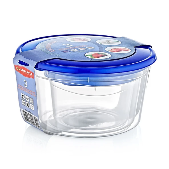 Periboia 3'lü Derin Saklama Kabı Seti ürün görseli