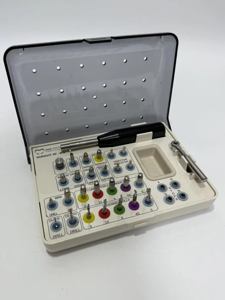 B&B Dental Duravit 3P Cerrahi Dişçi İmplant Seti - Resim 2