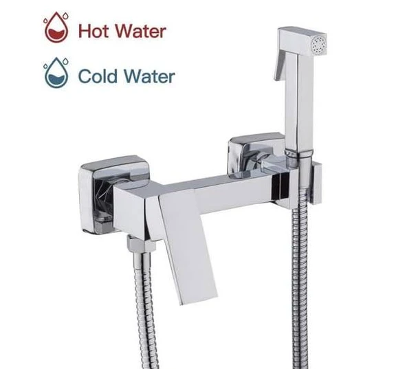 Krom Tuvalet Duş Taharet Bataryası - Resim 2