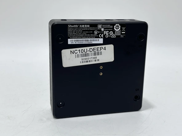 Shuttle NC10U Mini Pc Intel Celeron 4205U 4Gb Ram 2.El - Resim 8