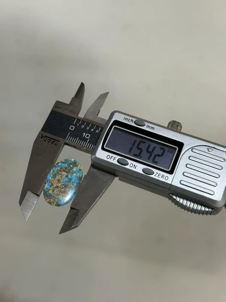 Doğal İran Nişabur Firuze (Turkuaz) Taşı 22,3 Karat - 4,46 Gram - Resim 2