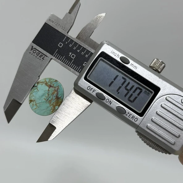 Doğal İran Nişabur Firuze (Turkuaz) Taşı 13,3 Karat - 2,65 Gram - Resim 3