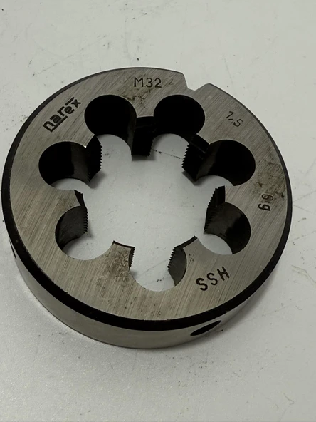 Narex M32 Metrik Hss Diş Pafta 6g 2. El - Resim 3