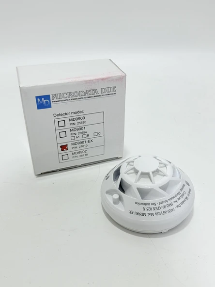 Microdata MD9901-EX ATEX Adreslenebilir Duman ve Isı Dedektörü - Resim 3