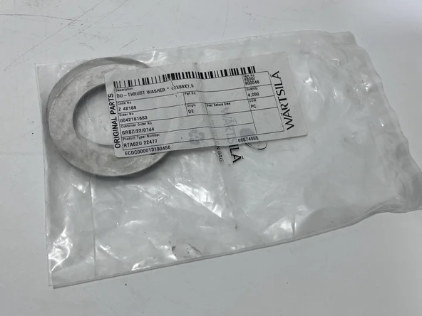 Wartsila Sulzer RTA62U Dizel Makine Pul 42x66x1,5 (4 Adet) - Resim 3