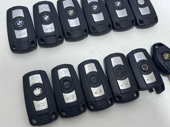 Bmw 3 Butonlu Smart Anahtar 12 Adet 2.El (Lot 5) - Resim 2