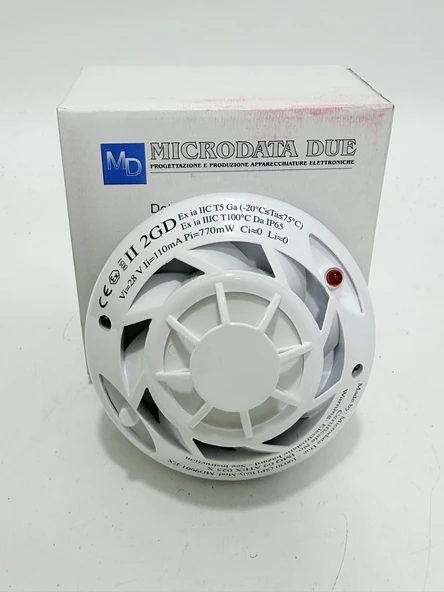 Microdata MD9901-EX ATEX Adreslenebilir Duman ve Isı Dedektörü - Resim 6