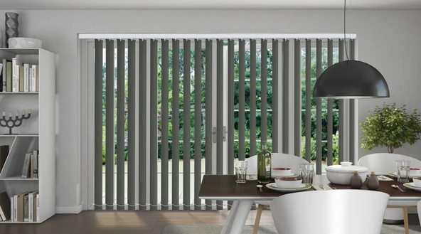 Lumina 250255-1510-1 Dikey Lamel Perde Kumaşı 89mm 100 Lm - Resim 2