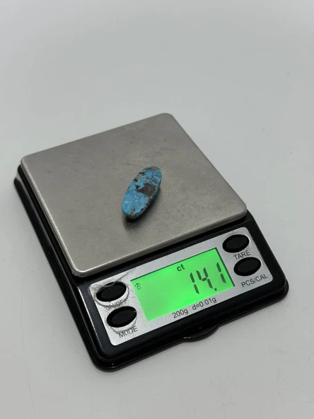 Doğal İran Nişabur Firuze (Turkuaz) Taşı 14,1 Karat - 2,8 Gram - Resim 6