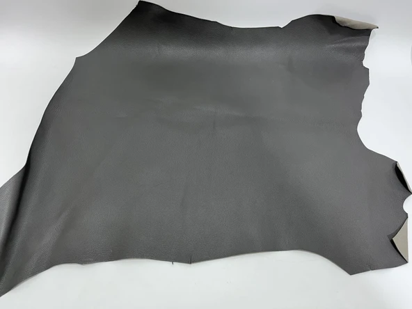 Alran Lüks Fransız Keçi Derisi Güderi Granite 40 Desi - Resim 2