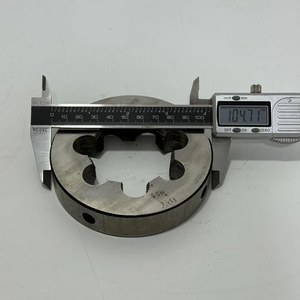 T13/4 Hss Diş Pafta 2. El - Resim 6