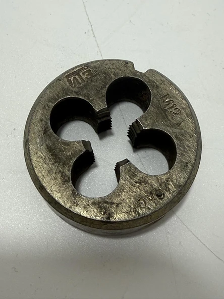 M12 Metrik Hss Diş Pafta 2. El - Resim 3