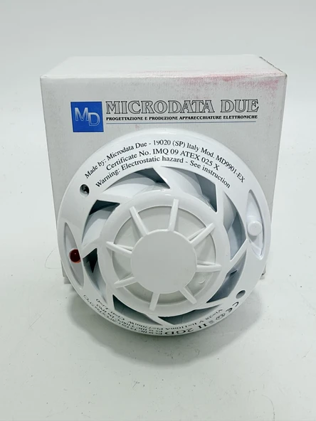 Microdata MD9901-EX ATEX Adreslenebilir Duman ve Isı Dedektörü - Resim 7