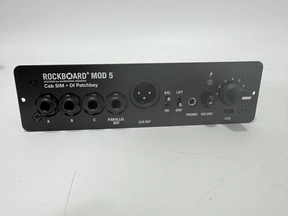 Rockboard MOD 5 Cab SIM & DI Patchbay - Resim 3