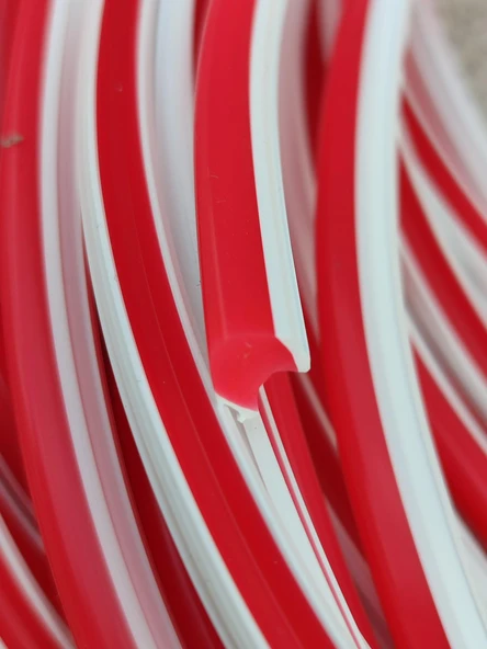 Neon Led Kılıfı 7mm 5 Metre Kırmızı - Resim 2